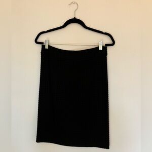 Banana Republic Stretch Black Pencil Skirt